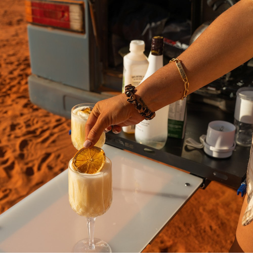 KickAss Fridge Slide with Built In Slide Out Table - Medium - KickAss Products USA