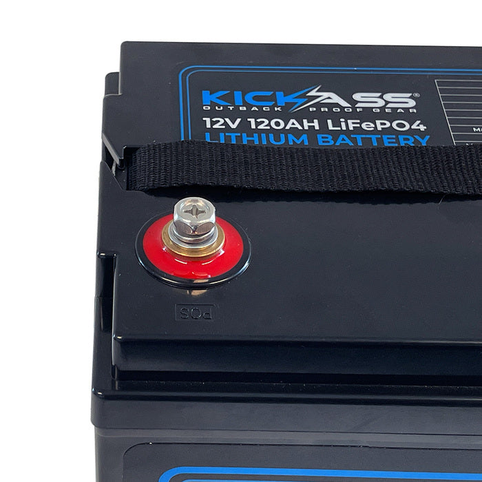 KickAss 12V 120AH LiFePO4 Lithium Battery - KickAss Products USA