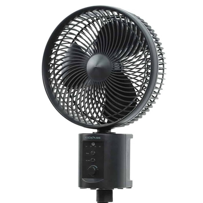 KickAss Large Oscillating Free Standing Fan with Tripod, Remote Control & Dual Power Banks - KickAss Products USA