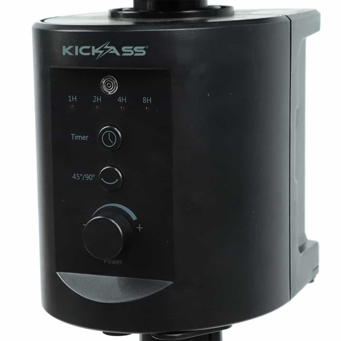 KickAss Large Oscillating Free Standing Fan with Tripod, Remote Control & Dual Power Banks - KickAss Products USA
