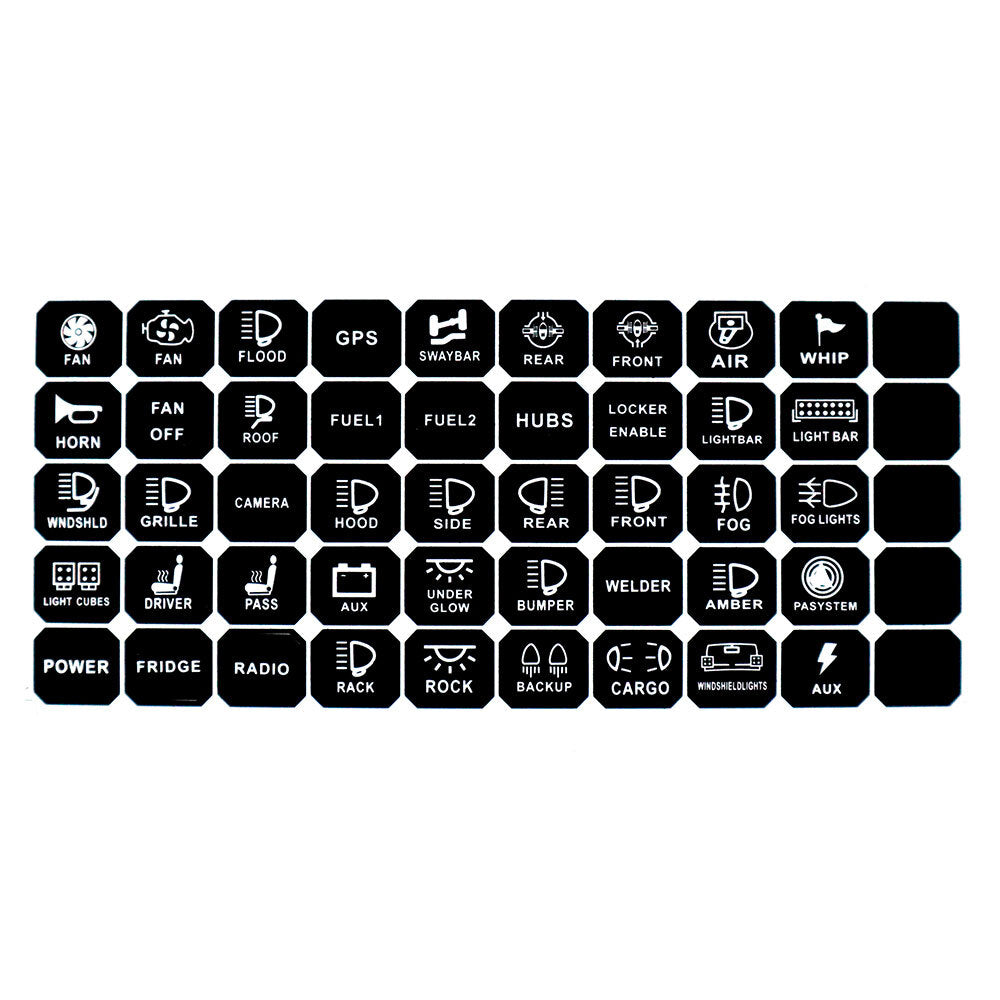 KickAss Bluetooth Control Switch Panel - 8 Gang Switch Panel - KickAss Products USA