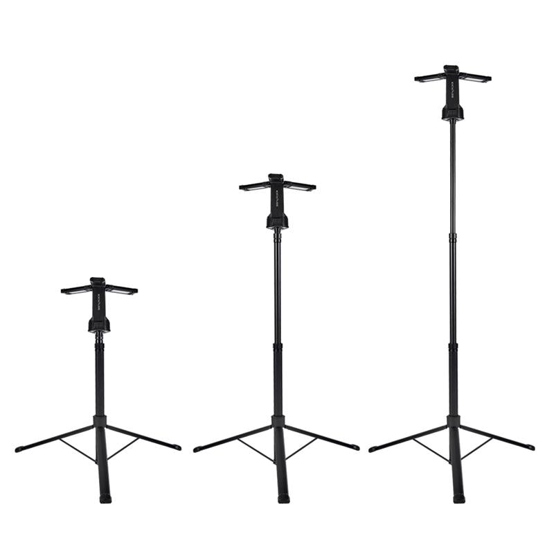 KickAss Rechargeable Tripod Camping Light - 4500 Lumens, 1.7m