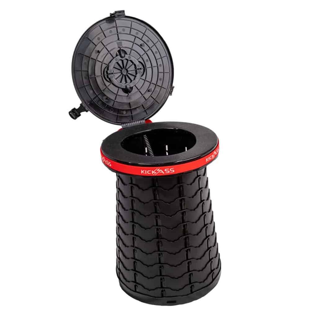 KickAss Large Portable Telescopic Pop Up Stool