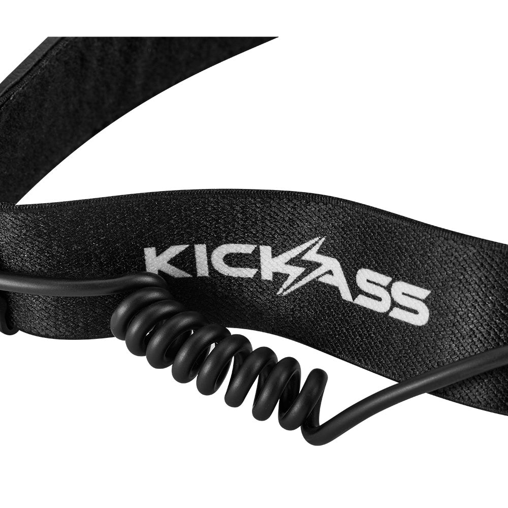 KickAss Premium Rechargeable 3-In-1 Head Torch with Motion Sensor
