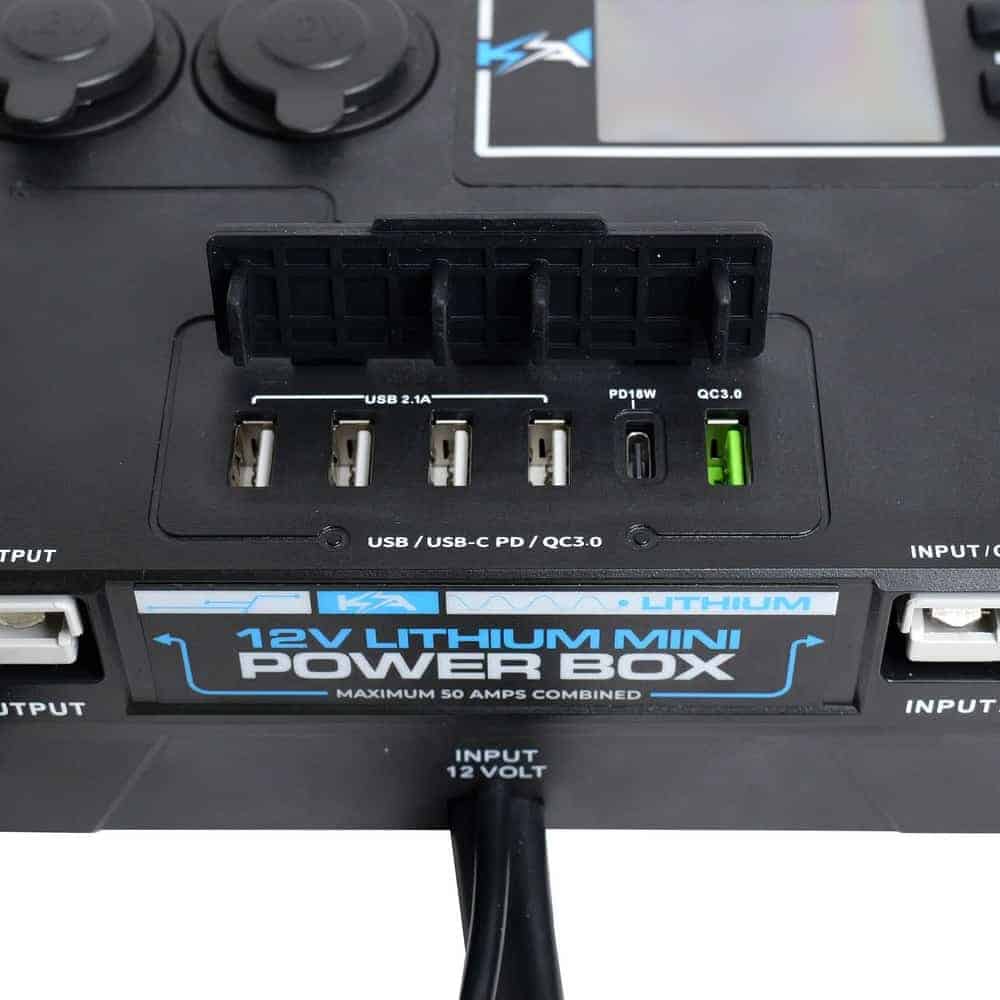 KickAss Lithium 12V Control Box - With LCD Screen
