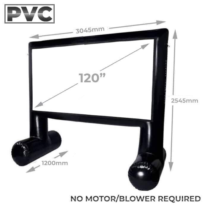 KICKASS Portable Outdoor Cinema Inflatable 120" Projector Screen - KickAss Products USA, Inflatable Screen, NFL Screen, Outdoor screen, Big Screen, Giant Screen, 120 Inch Screen, Yard Screen, Portable Screen, Movie Screen, Giant Screen, Giant Projector Screen, Portable Big Screen, PVC Screen, Quality Projector Screen