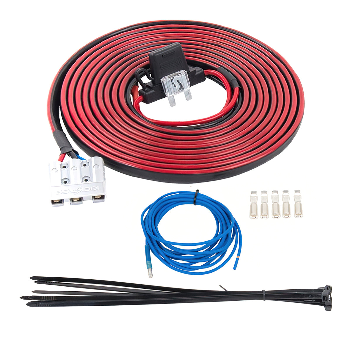 KickAss Power Station with Premium Plug and Play Kit - 8 Gauge 19'