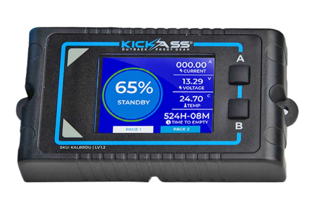 KickAss Remote Display Unit for Lithium Batteries