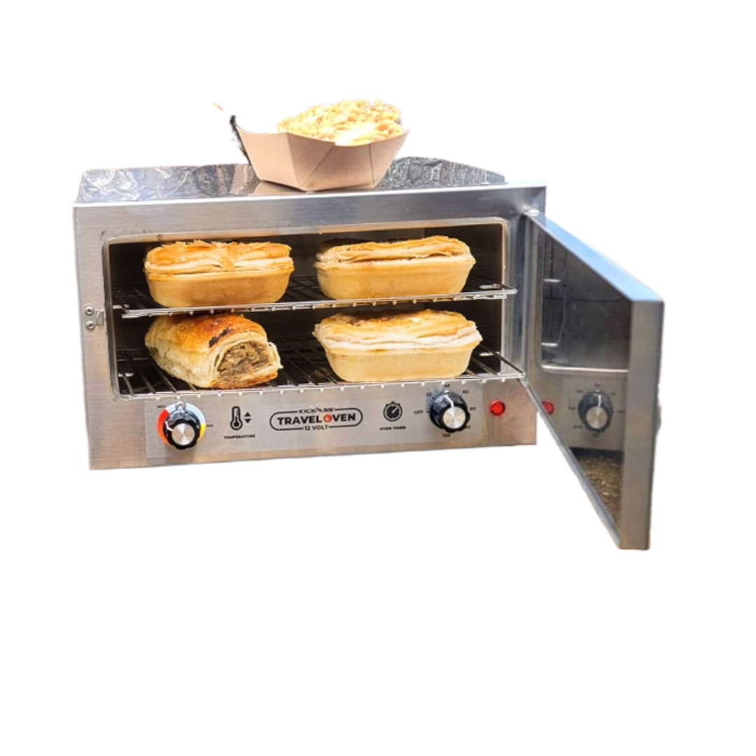 KickAss 12V 130W Portable Travel Oven