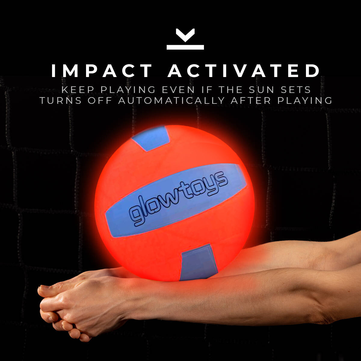 LED Touch Activated Light Up Volleyball