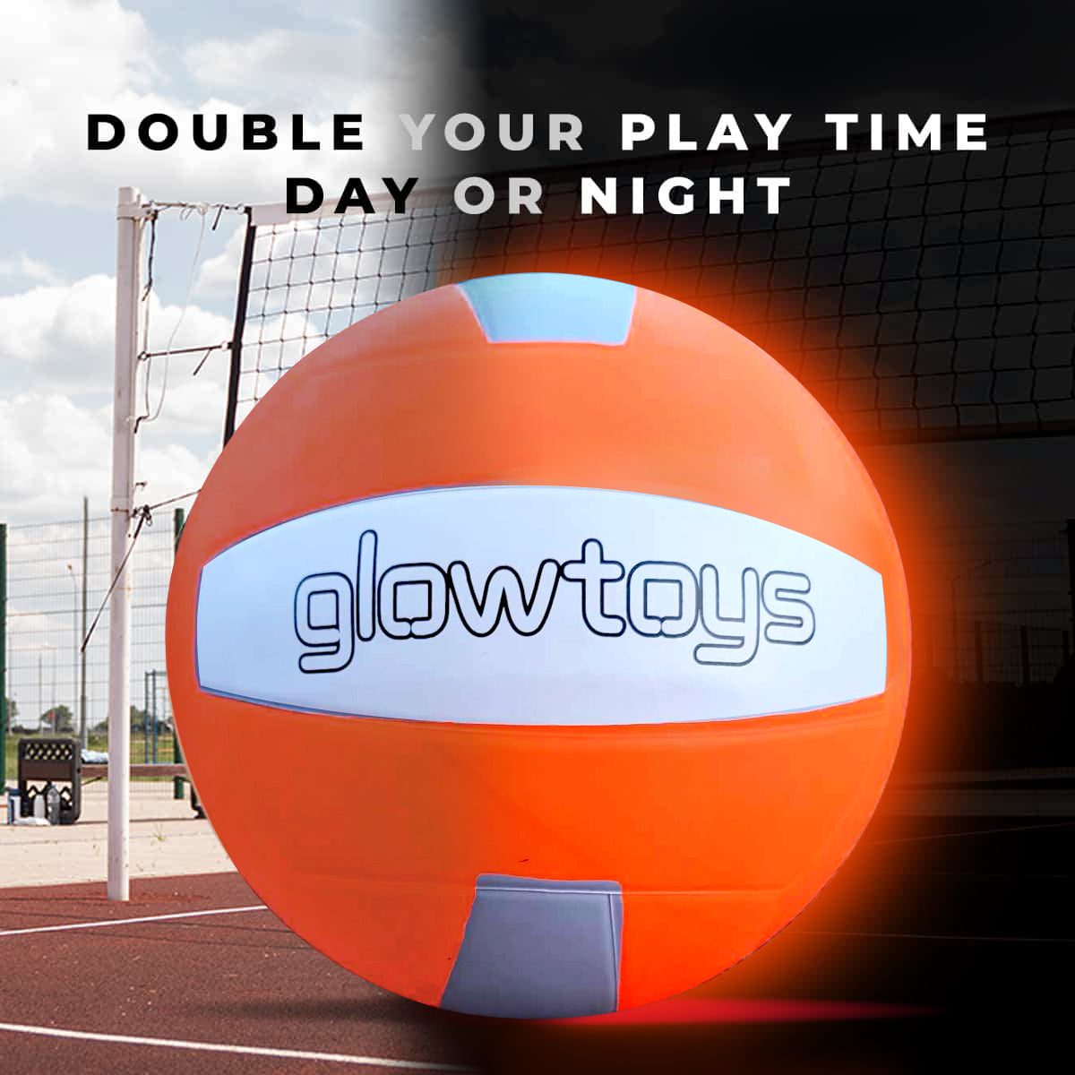 LED Touch Activated Light Up Volleyball