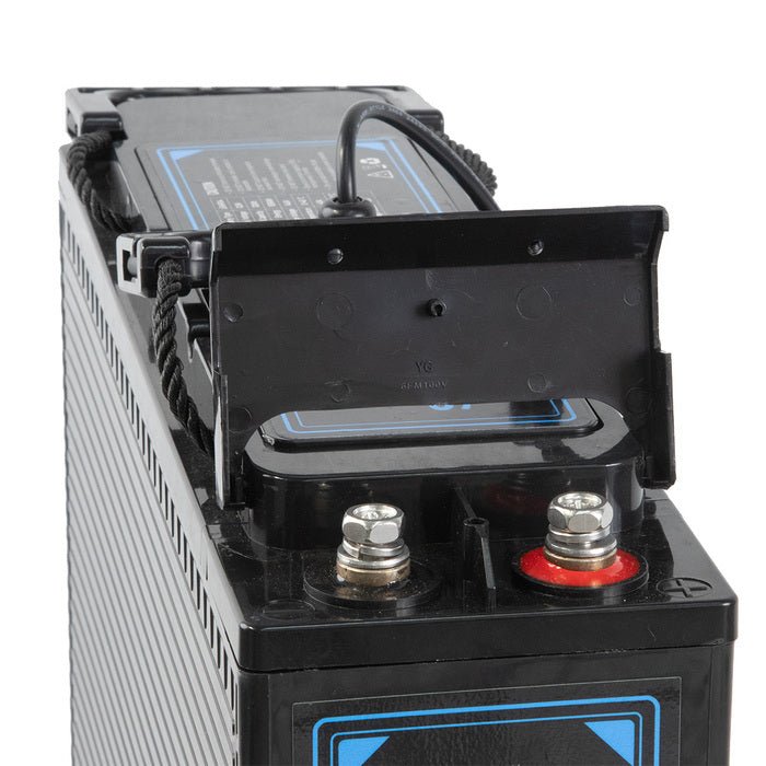 KickAss 12V 120Ah LiFePo4 Slimline Lithium Battery & Remote Display Unit With 16ft Extension Cable