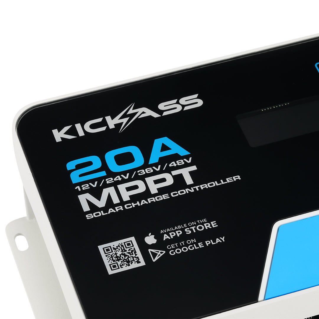 KickAss 20A 12V/24V/36V/48V
MPPT Solar Charge
Controllers