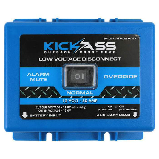 KickAss Low Voltage Disconnect LVD with Inline Fuse