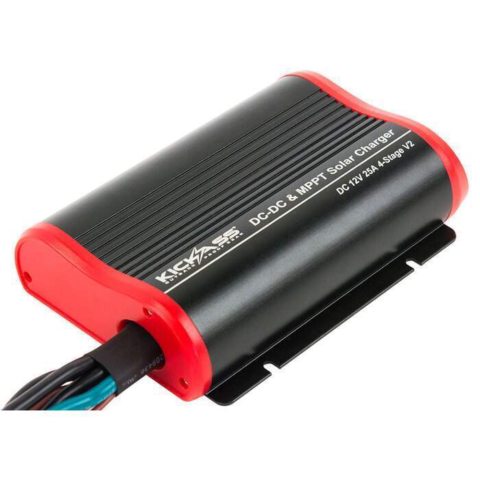 KickAss Premium DCDC Charger & DCDC Wiring Kit- Plug & Play 8 Gauge 19'