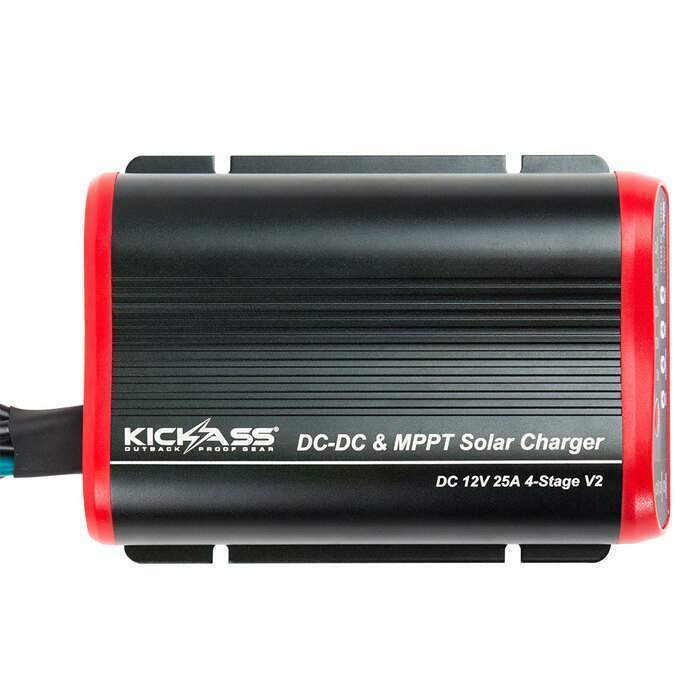 KickAss Premium DCDC Charger & DCDC Wiring Kit- Plug & Play 8 Gauge 19'