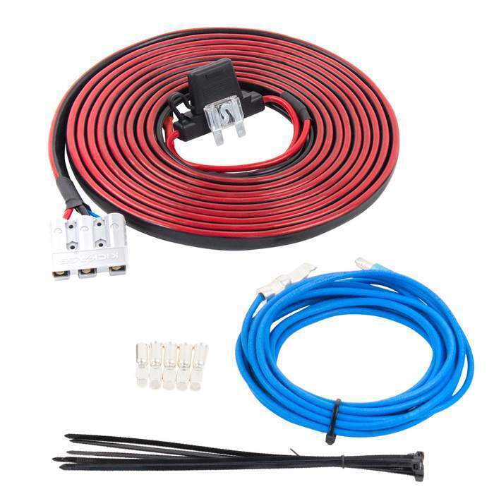 KickAss Premium DCDC Charger & DCDC Wiring Kit- Plug & Play 8 Gauge 19'