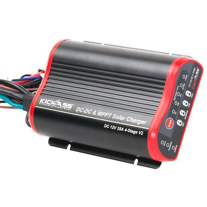 KickAss Premium DCDC Charger & DCDC Wiring Kit- Plug & Play 8 Gauge 19'