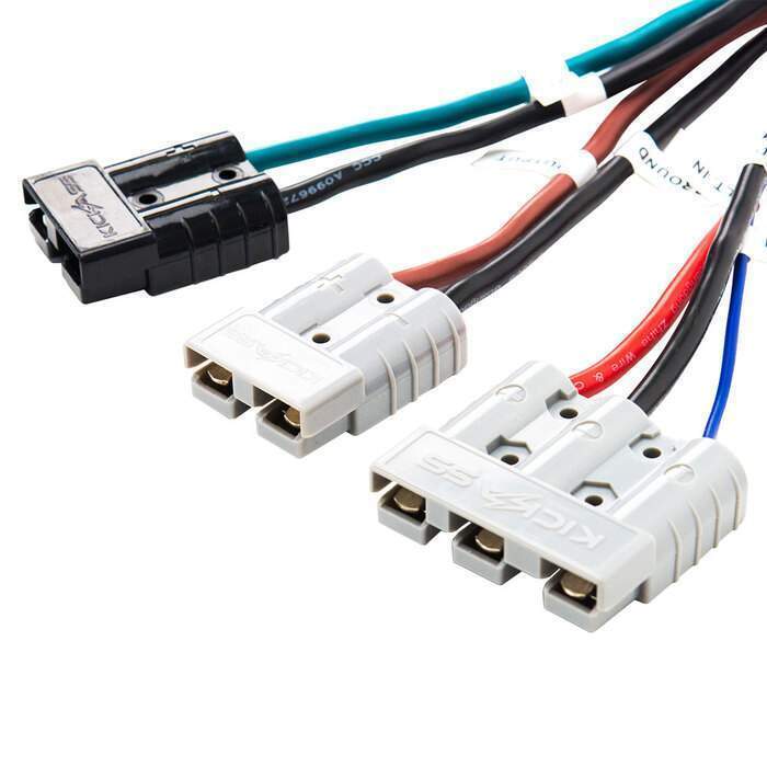 KickAss Premium DCDC Charger & DCDC Wiring Kit- Plug & Play 8 Gauge 19'