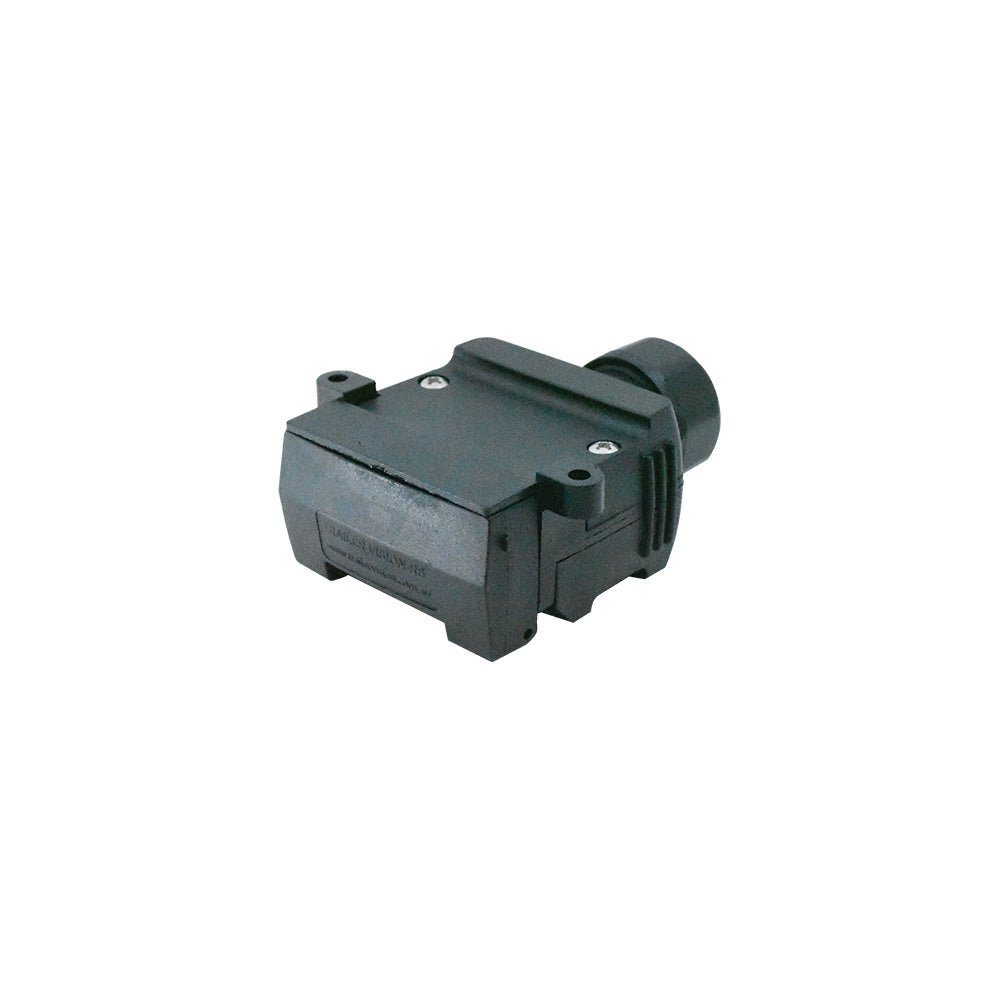 12-Pin Flat Trailer Socket Tornado Springs, Cable Gland & Normally-Clo ...