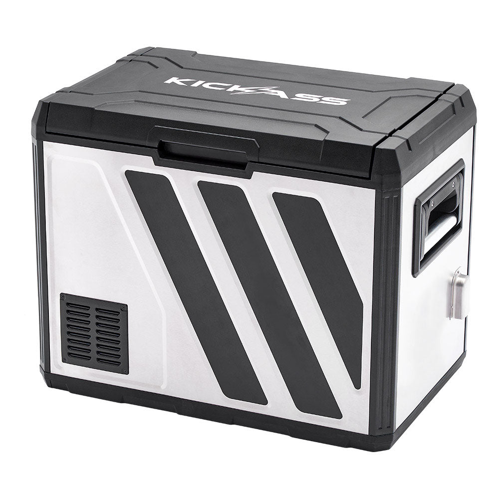 KickAss ProductsKickAss 70L Single Zone 12V Portable Stainless Steel Camping Fridge/ FreezerKAF - 70SZ