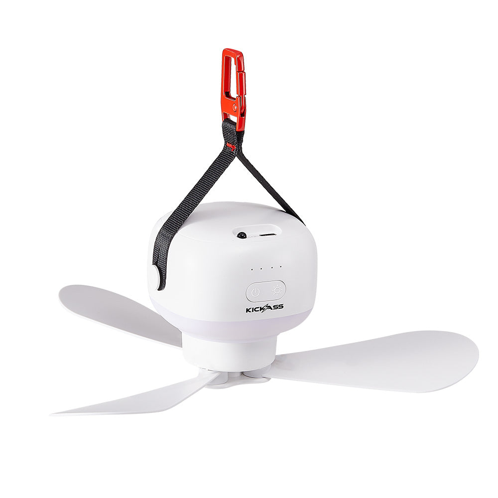KickAss 240W GaN USB-C Charger + Portable Hanging Camping Fan Bundle