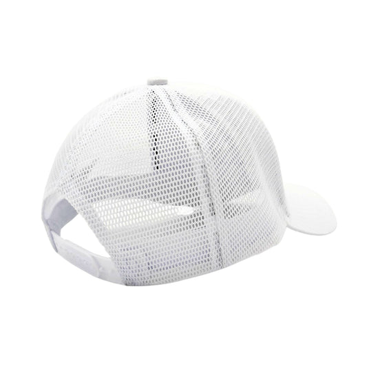 KickAss ProductsKickAss Snapback Cap - All White with White KA 3D LogoKASCAP - WHT - WHTLOGO
