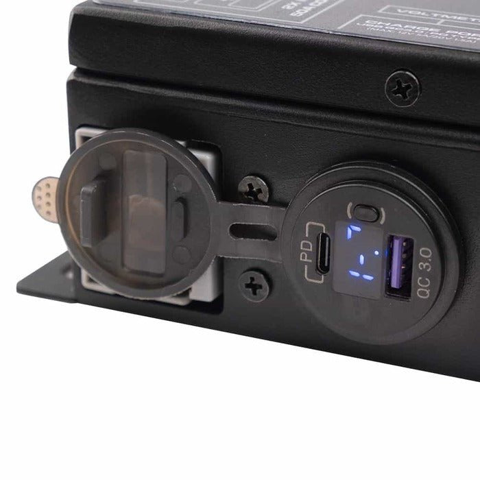 KickAss Portable 12V Ultra Slim Lithium Battery Box & 120Ah Lithium Battery Complete Package