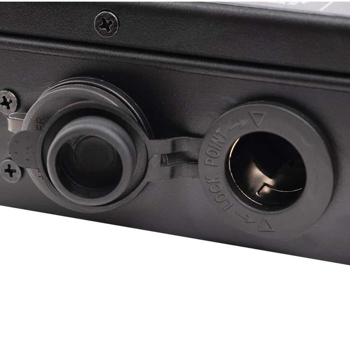 KickAss Portable 12V Ultra Slim Lithium Battery Box & 120Ah Lithium Battery Complete Package