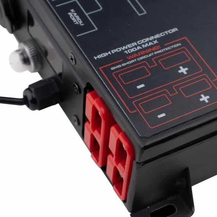 KickAss 12V Ultra Slim 105AH Lithium Battery with Bluetooth Essentials Bundle