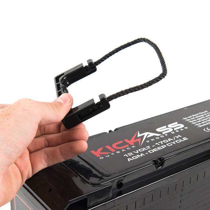 KickAss 12V 170AH Deep Cycle Slim AGM Battery - KickAss Products USA
