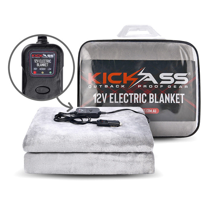 KickAss 12v Electric Blanket - KickAss Products USA