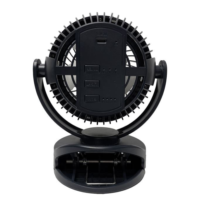 KickAss Portable 5V Clip Fan with White LED Light - KickAss Products USA