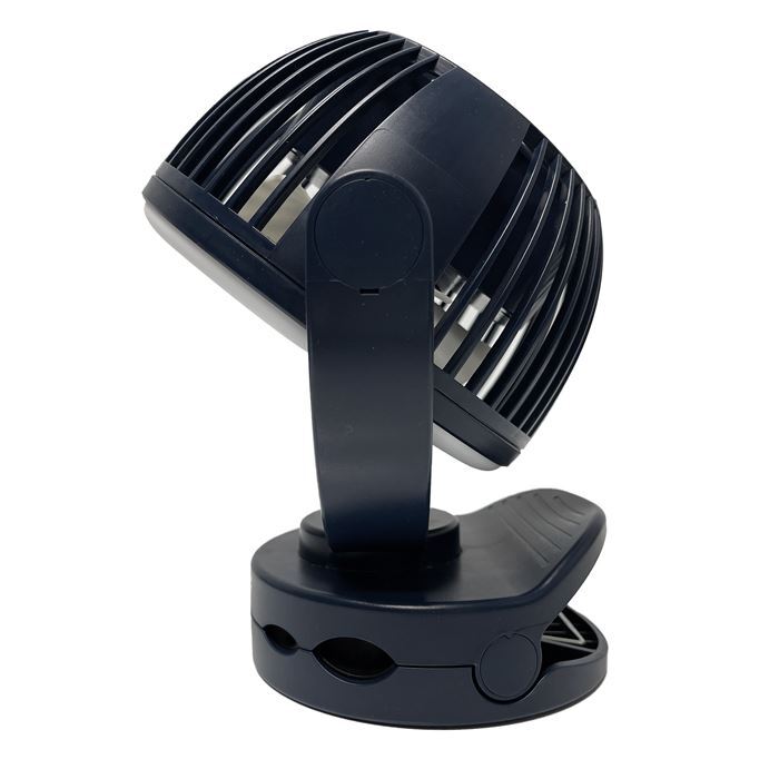 KickAss Portable 5V Clip Fan with White LED Light - KickAss Products USA