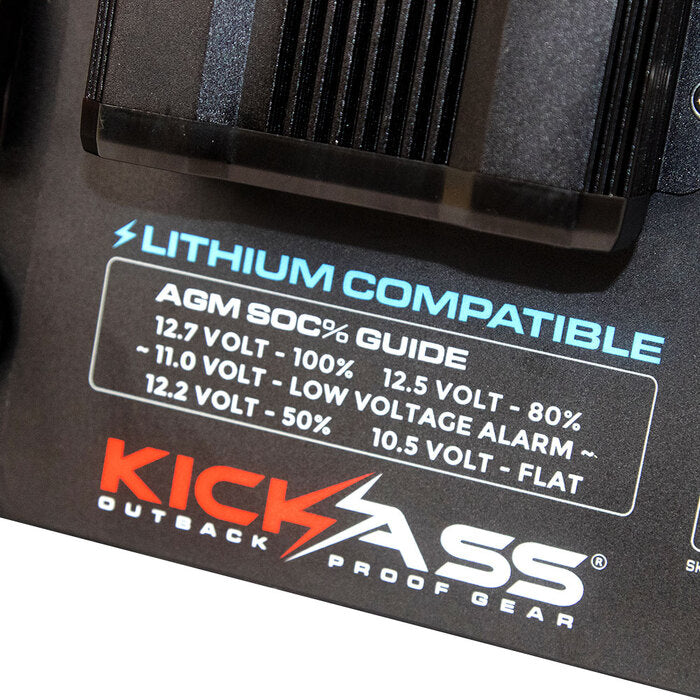 KickAss 12V Control Hub With 20A DCDC Charger - KickAss Products USA