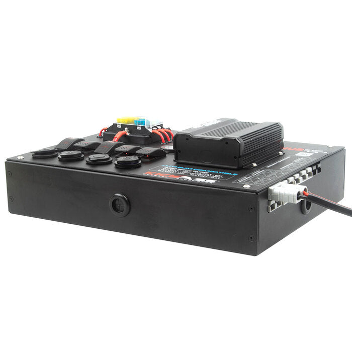 KickAss 12V Control Hub With 20A DCDC Charger - KickAss Products USA