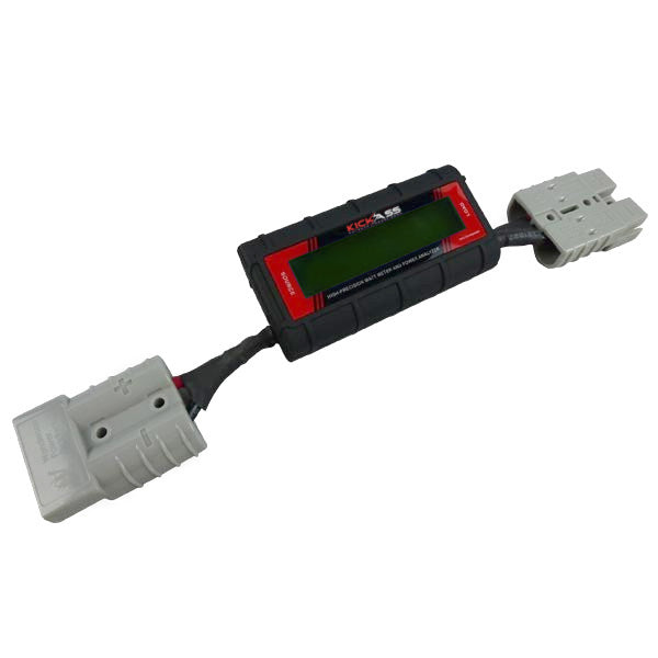 KickAss Digital DC Watt Meter for Portable 12 Volt Solar Panels - KickAss Products USA