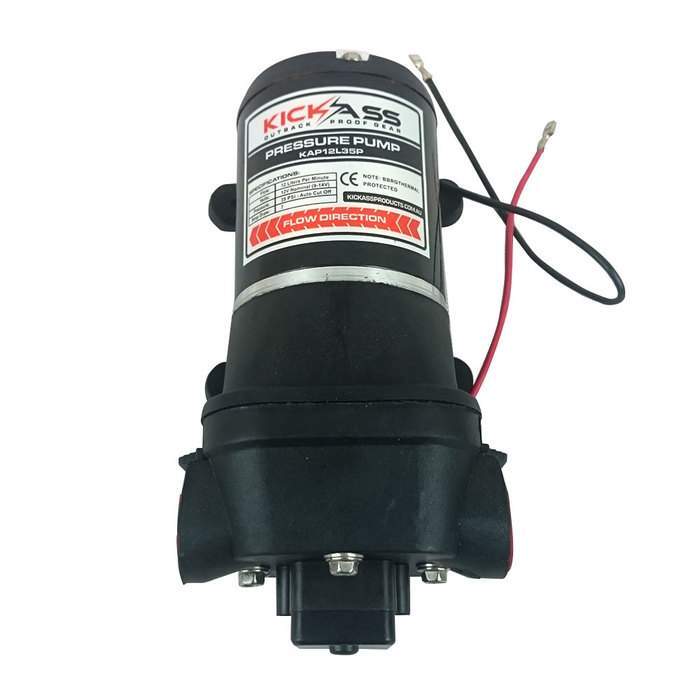 KickAss 12V 12L/min Water Pump DC - Self Priming - KickAss Products USA