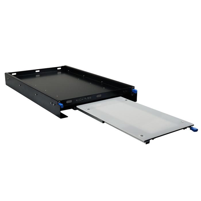 KICKASS Premium Heavy Duty Fridge Slide - Built in Slide-out Table - KickAss Products fridge slide, portable fridge slide, kickass fridge slide, car fridge slide, slide for your portable fridge, car fridge slide, 4x4 fridge slide, kickass premium heavy duty fridge slide, heavy duty fridge slide, in stock fridge slides,