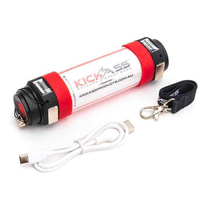 KickAss Small LED Flash Light - Power Bank Rechargeable - KickAss Products USA