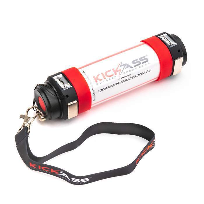 KickAss Small LED Flash Light - Power Bank Rechargeable - KickAss Products USA