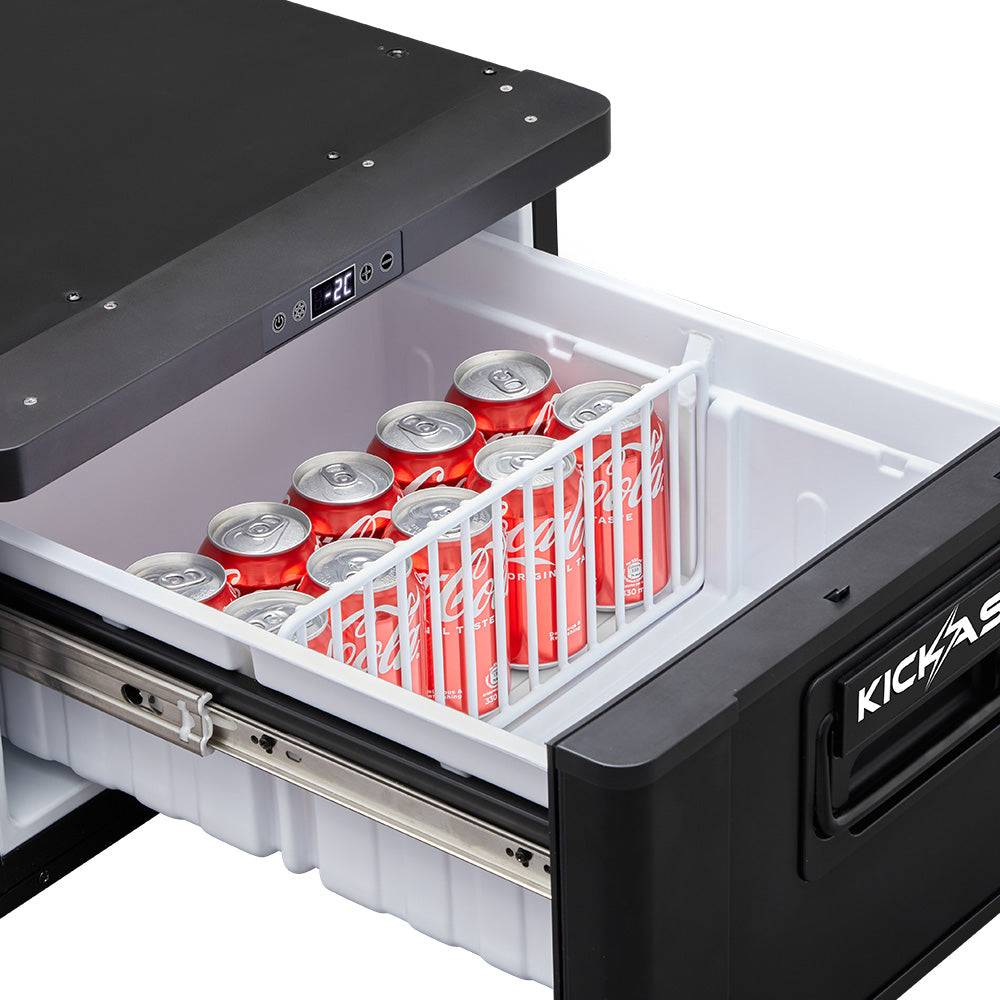 KickAss 12V Drawer Fridge/Freezer - Single Zone, 30L - KickAss Products USA