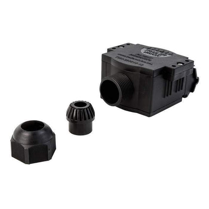 12 Pin Flat Trailer Socket- Red & Blue LED for AUX Circuit