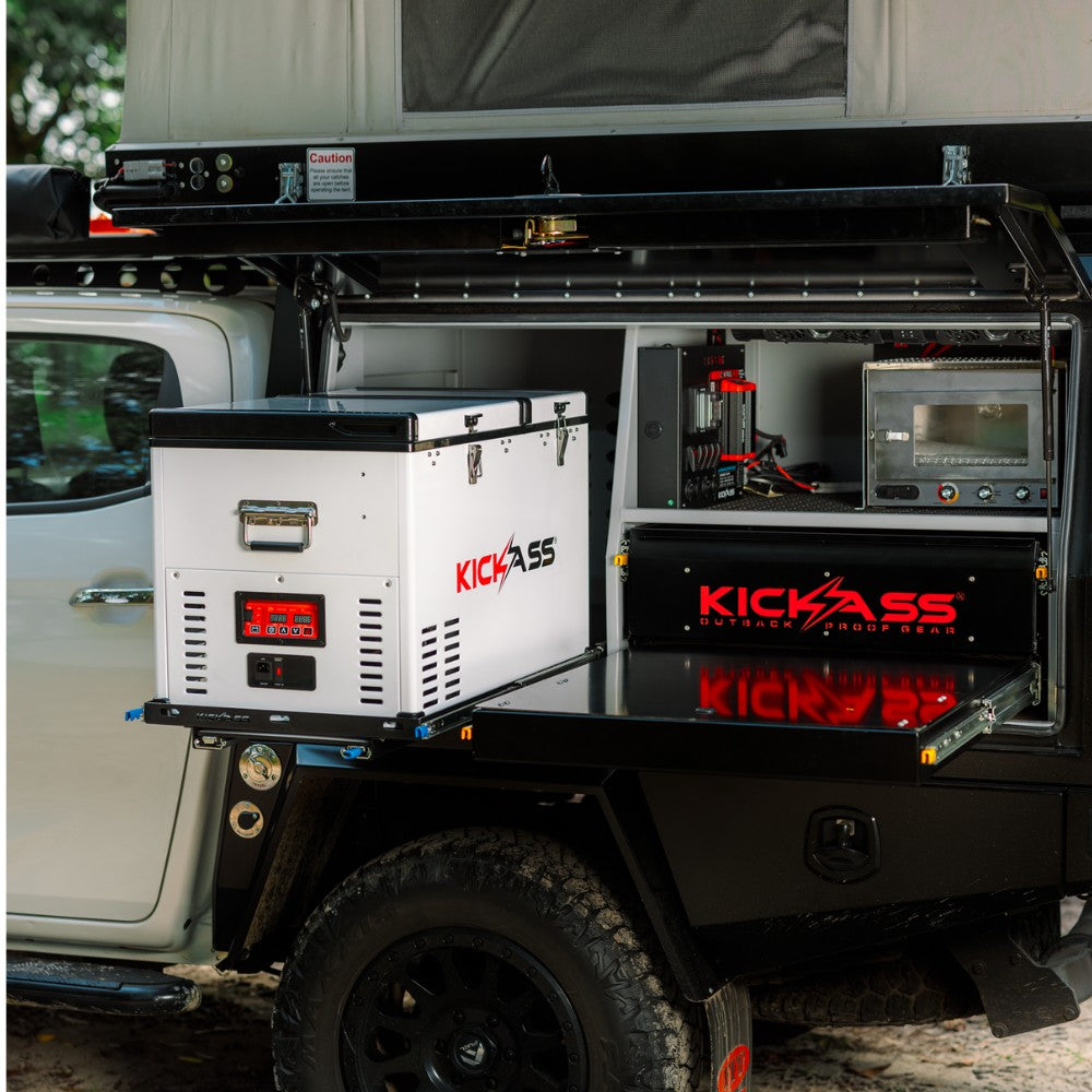 KickAss Portable 12V Fridge/Freezer - Dual Zone, 75L - KickAss Products USA
