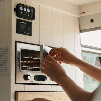 KickAss 12V 130W Portable Travel Oven with Glass Door & Thermometer - KickAss Products USA
