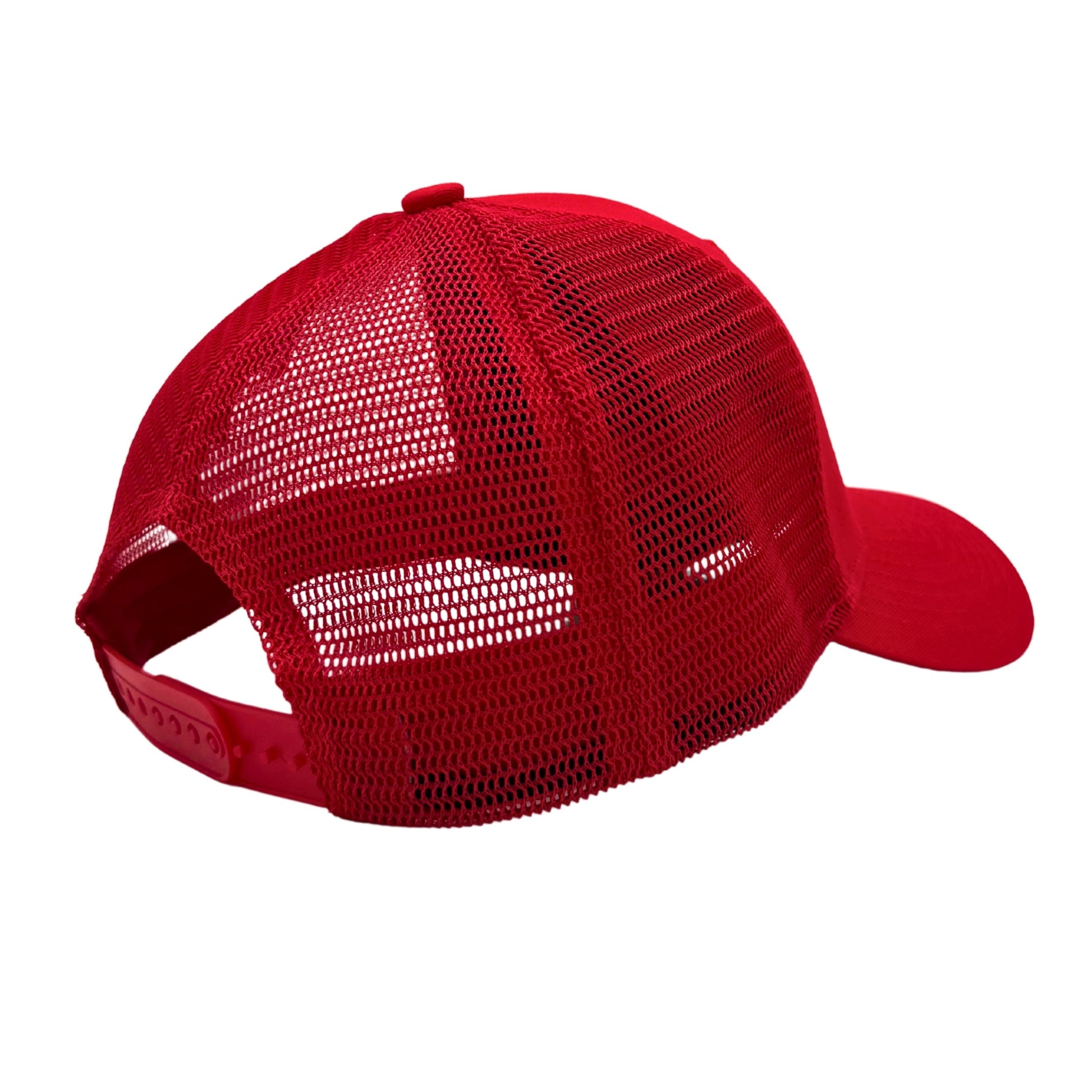 KickAss Snapback Trucker Cap - Red - KickAss Products USA