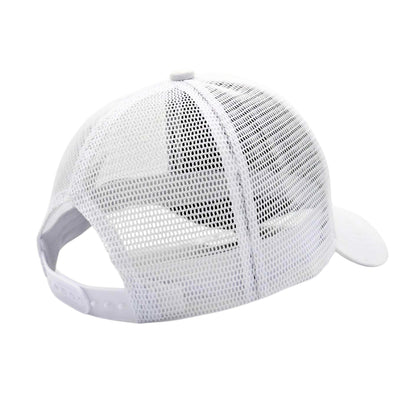 KickAss Snapback Trucker Cap - White - KickAss Products USA