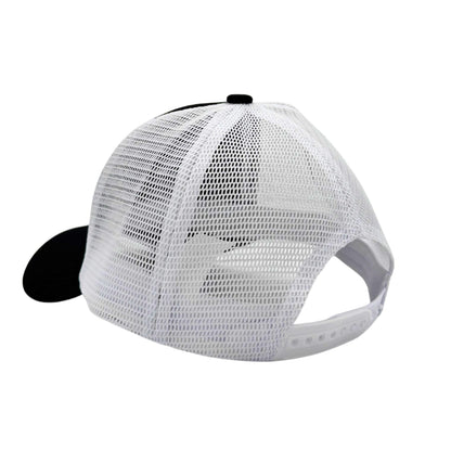 KickAss Snapback Trucker Cap - Black and White - KickAss Products USA