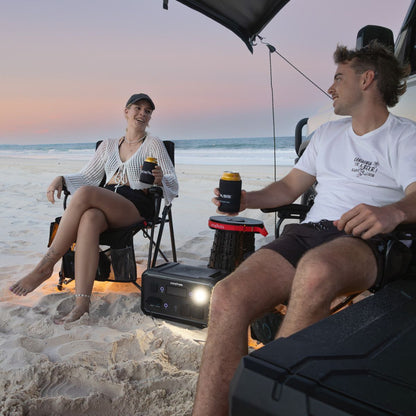 KickAss Ultimate Adventure Electric Camping Chair with Heating Function