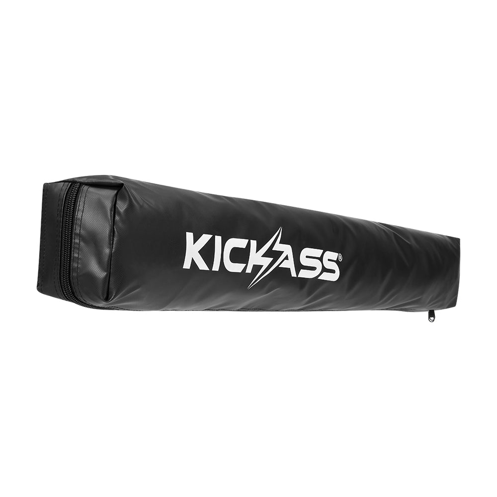 KickAss Premium Shower Awning with Swing Arm & LED Light Strip - KickAss Products USA